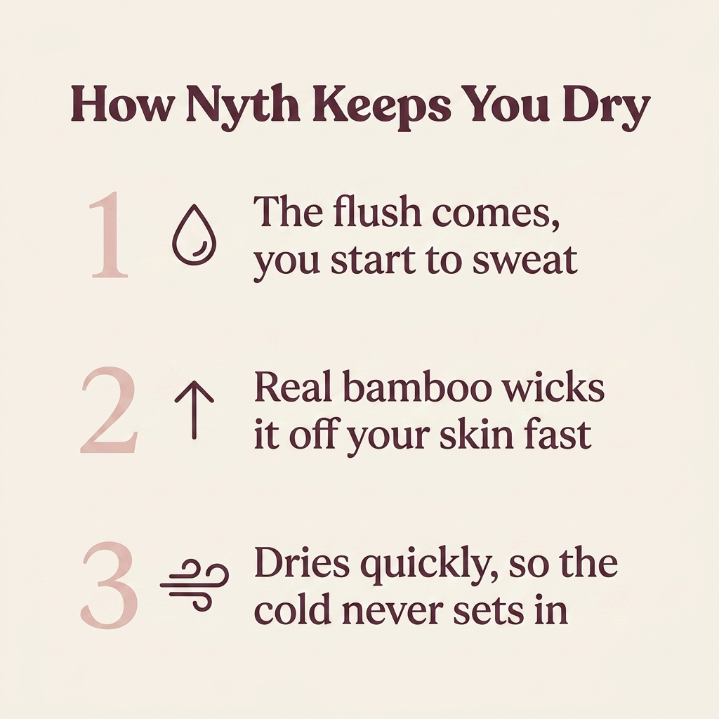 3 Bamboo Nightie - Stay Dry All Night