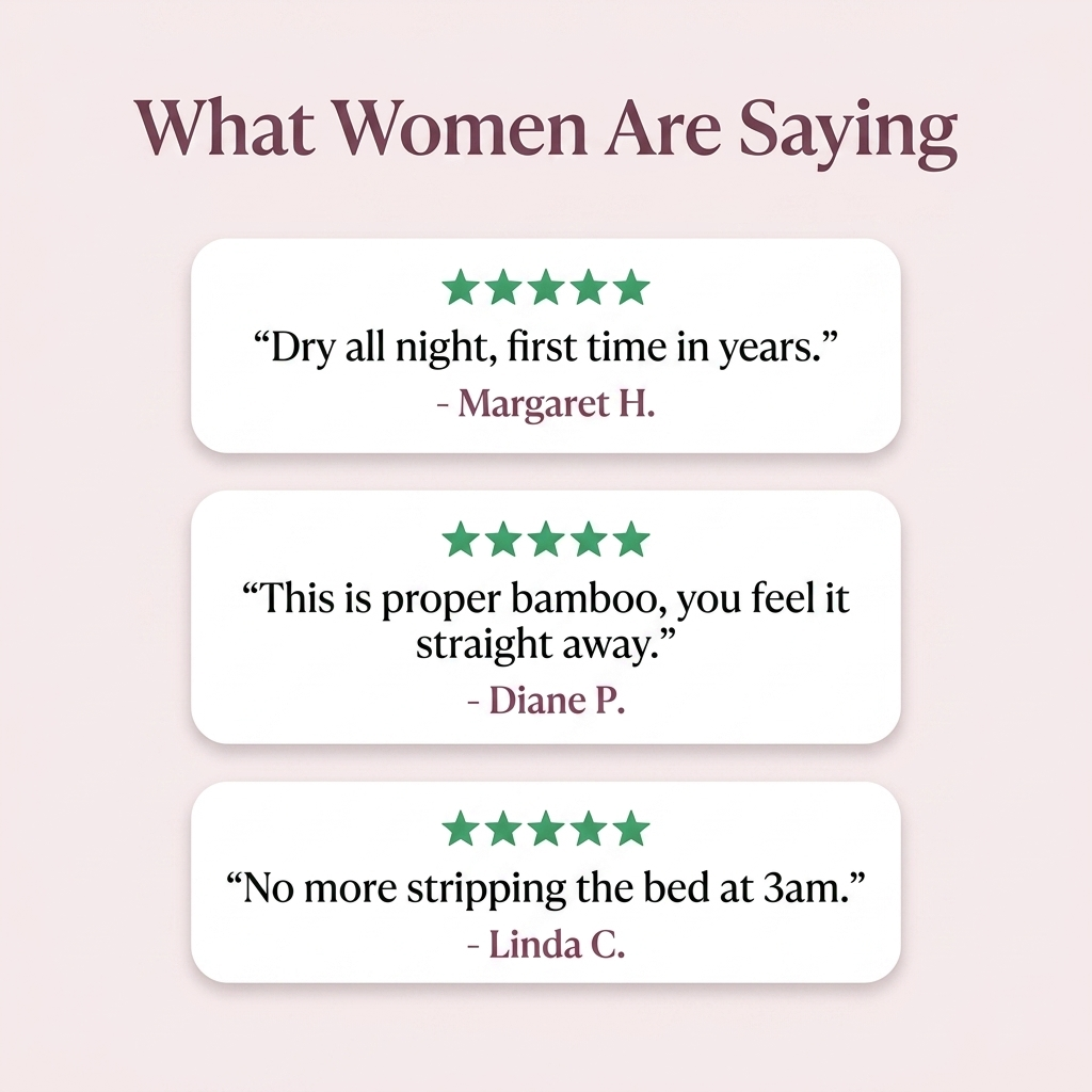3 Bamboo Nightie - Stay Dry All Night