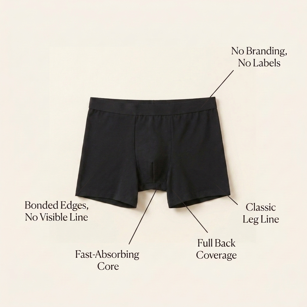 The Bladder Leak Brief - Boxer
